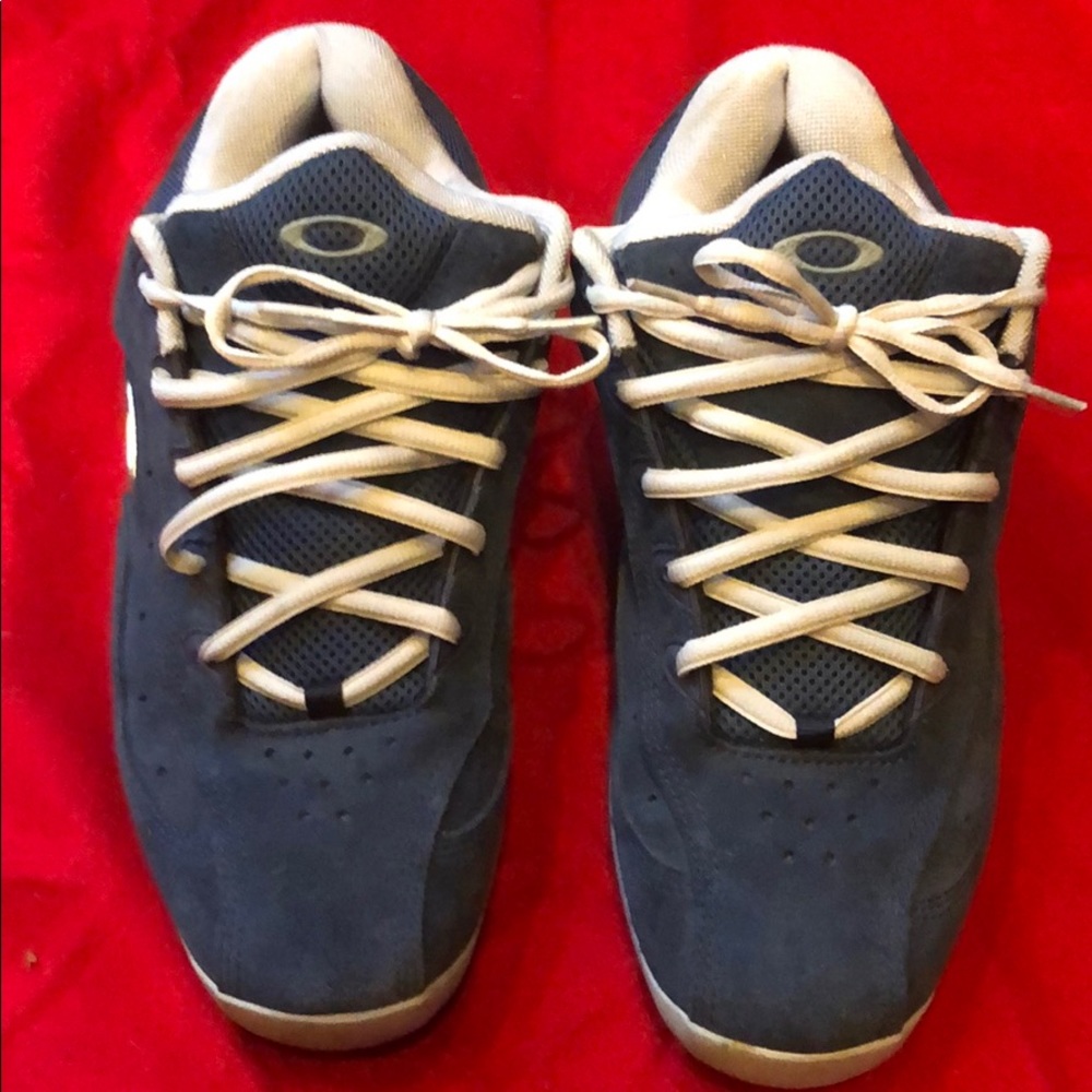 Men’s Oakley sneakers light blue with grey size 13